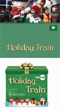 Mobile Screenshot of holiday-train.org